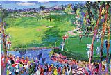 Leroy Neiman Ryder Cup painting